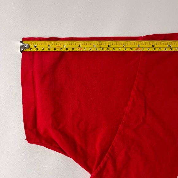 Vintage 1996 hanes Beefy red graphic tee size XL - Picture 12 of 12